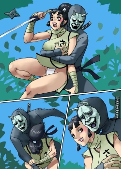 Page 38 of Fuma Kunoichi Hana Shigure