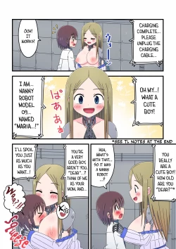 Page 5 of Kyuugata Komori Robotto ni  Fudeoroshi Shitemorau Kagaku Shounen no Hanashi | A story about a scientist boy having his first time with an older nanny robot