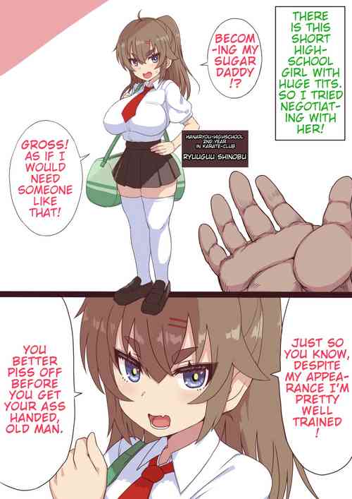 Download Debuff Nouryoku Oji-san ga Kyonyuu Karate JK o Jakutaika Sase Kyousei Papakatsu Shite Morau | Old Man With a Debuff Ability Weakens a Big Breasted Karate Highschool Girl And Becomes Her Sugar Daddy