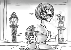 Page 71 of Hounou Omaru ni Sareta Hime to Kishi