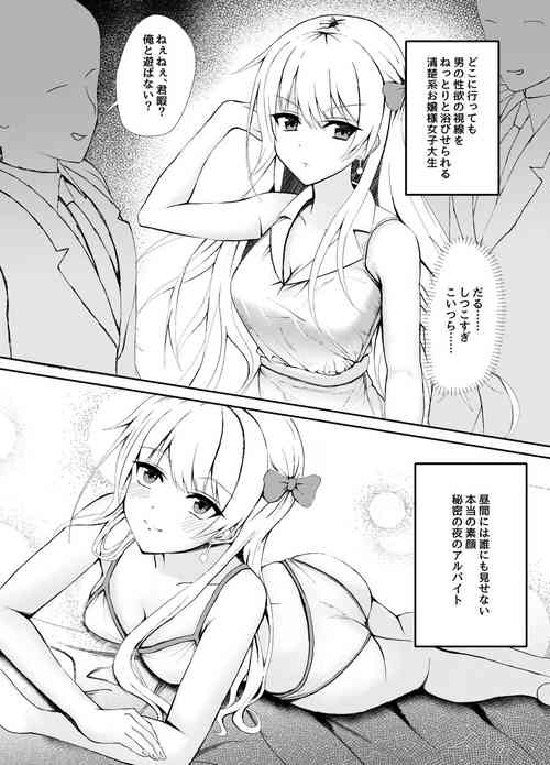 Download Mijika na Hito ni wa Mattaku Myaku Nashi dakedo Ura de wa H Shimakuri na Onnanoko no Manga