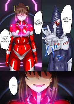 Page 54 of Ultimate Rena Ch. 4 Uchuujin no Wana! Fukanzen Henshin!