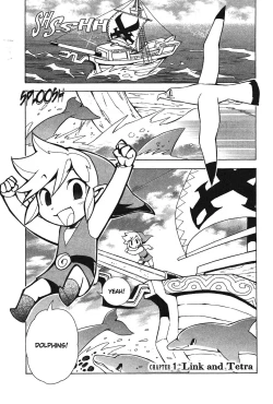Page 2 of The Legend of Zelda - Phantom Hourglass Manga