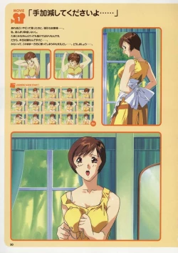 Page 37 of Super Real Mahjong Visual Fan Book Perfect Collection