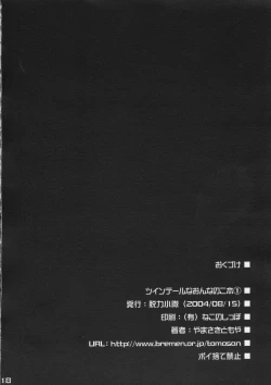 Page 17 of Twintail na Onnanoko Hon 1