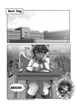 Page 7 of Don't bully the skunk girl!