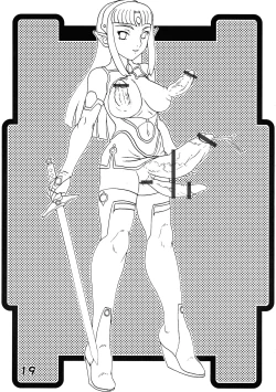 Page 19 of Maruchibon Natsu no Rakugaki Ver.