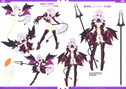 Page 51 of 光翼戦姫エクスティアコンプリートエディション設定画集