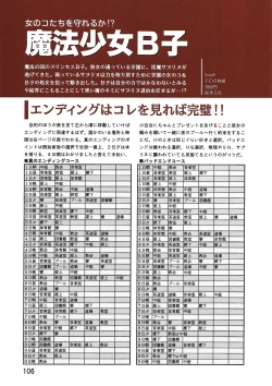 Page 106 of PC Bishoujo Software Strategy Book: Strategy King 2