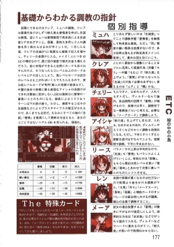 Page 177 of PC Bishoujo Software Strategy Book: Strategy King 2