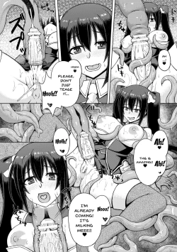 Page 62 of 2D Comic Magazine Futanari Shokushu Sakusei Shasei Kairaku ni Oboreru Heroine-tachi Vol. 2