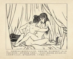 Page 27 of 桃花影 卷一 ~ 二 云飏绘 中国古善文化出版社