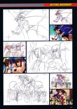 Page 49 of Thunder Claps! Visual Fan Book + Trading Card Art