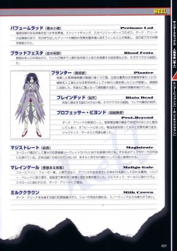 Page 69 of Thunder Claps! Visual Fan Book + Trading Card Art