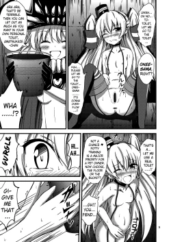 Page 6 of Kuubo Wochan no Amatsukaze Yuri Dorei Choukyou| Standard Carrier Wo-Class's Amatsukaze Yuri Slave Training