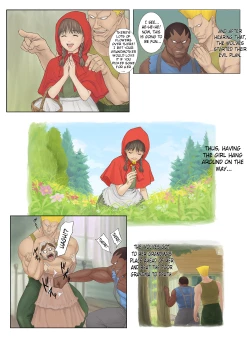 Page 4 of Otona no Ehon Akazukin-chan | Little Red Riding Hood’s Adult Picture Book