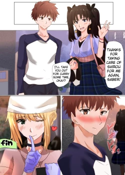 Page 8 of Saber X Shirou