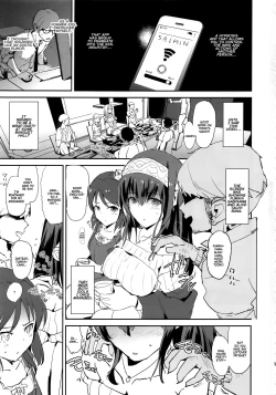 Page 3 of Sagisawa Fumika no Saimin Dosukebe Settai Party with Tachibana Arisu to Nitta Minami + Paper