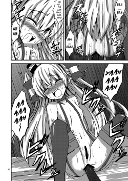 Page 21 of Kuubo Wochan no Amatsukaze Yuri Dorei Choukyou| Standard Carrier Wo-Class's Amatsukaze Yuri Slave Training