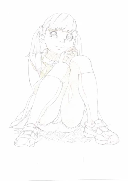 Page 1 of Practice Piece vol.10 Rafu genga shūsaku-shū