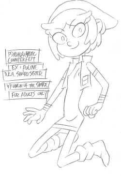 Page 1 of EX: POLINE A.K.A sword sister