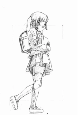 Page 6 of RakugakiOriginal Shoujo Enpitsu Genga