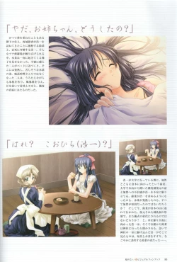 Page 86 of Kao no Nai Tsuki Visual Fanbook