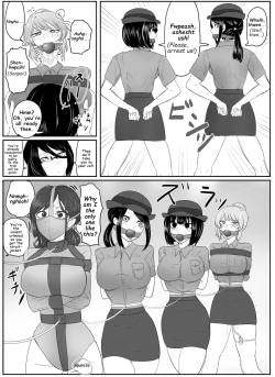 Page 33 of A young lady being arrested 1-8