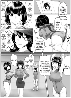 Page 35 of A young lady being arrested 1-8