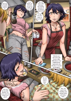 Page 1 of オリジナル落書き：焼肉屋の静香さん