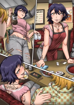 Page 3 of オリジナル落書き：焼肉屋の静香さん