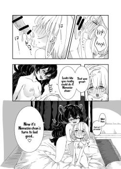 Page 18 of Futanari Oneesan and the Young Girl's Naughty Story 1&2