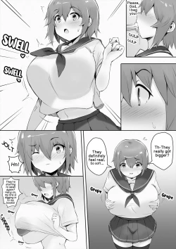 Page 8 of 告白する為に豊胸薬を飲んだ地味っ子ちゃんが大変なことになる漫画【前編】