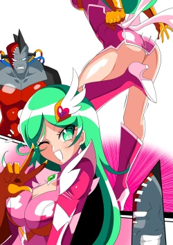 Page 9 of Psycho Lady Meteor VS Dr. Franken Part. A