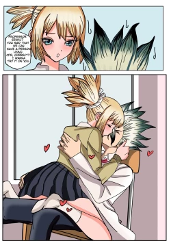 Page 4 of Senku x Kohaku love chemistry