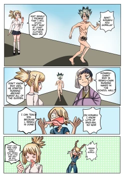 Page 6 of Senku x Kohaku love chemistry