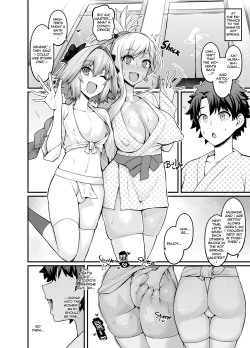 Page 1 of Musashi-chan, Astolfo to Onnayu e Iku