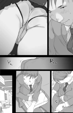 Page 4 of Tsuukin Densha de Oppai o Mise ni Kuru Musume ga Ite Komattemasu