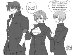 Page 289 of Seitenkango, Shinyuu to | After I got genderbend, my friend and I...