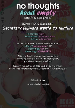 Page 31 of Fujiwara shoki wa sodatetai | Secretary Fujiwara wants to Nurture