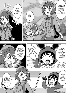 Page 1 of Yuri-chan, Pokemon pretend to be naked and take a walk with a nipple lead