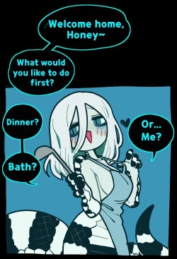 Page 29 of Wholesome diligent husband x Lewd sleepy Snake wife