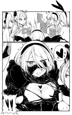 Page 4 of Nier : Automata Domina Commander X 2B X 6O 10 Pages Done