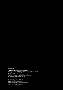 Page 39 of Netorare Imouto Hitsuji no Karareta Ratai | My Sheep Sister’s Close Shear