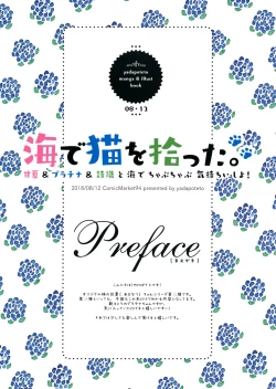 Page 3 of Umi de Neko o Hirotta.