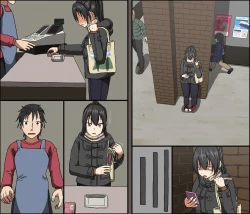 Page 172 of Aitsu ga Katta Gom no Size wa Ore no yori Dekakatta