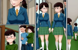 Page 46 of Jimi Kyonyuu Musume Riko-chan no Nichijou Seikatsu