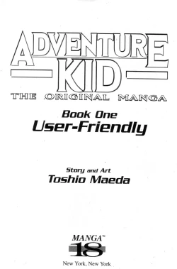 Page 2 of Adventure Kid Vol.1