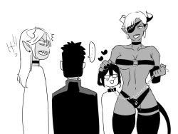 Page 4 of Futanari Miss Demon x Patheric Cutie