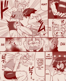 Page 19 of A futanari girl gets her balls hurt during body check